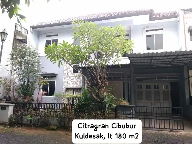 Jual Cepat Rumah Cantik Siap Huni 2,750 M Nego. CitraGran Cibubur.