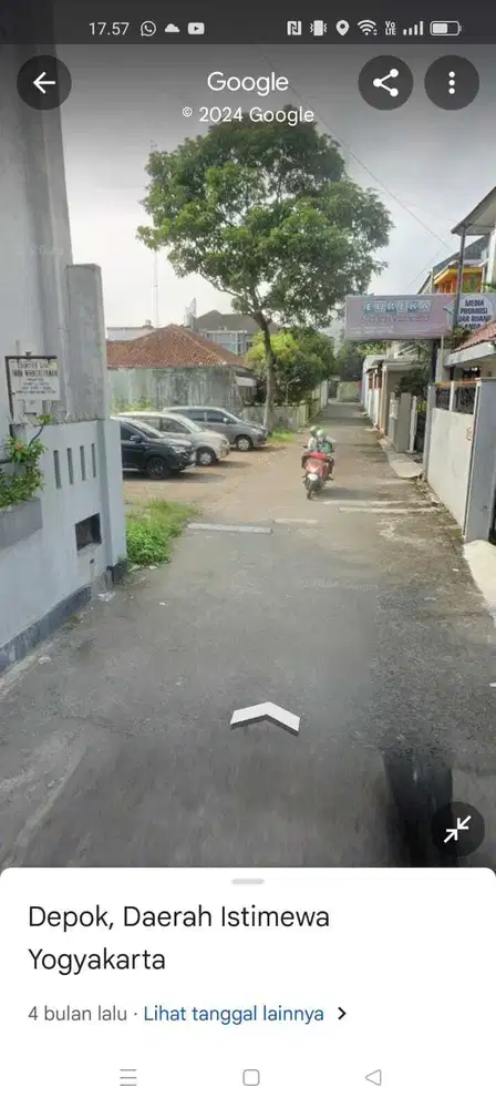 Tanah pekarangan pandega mandala pogung istimewa UGM