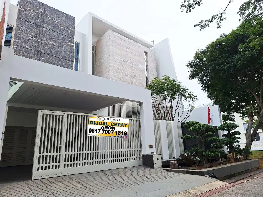 DIJUAL Rumah Super Mewah PIK 15x30 ada Kolam Renang. Bangunan Sendiri