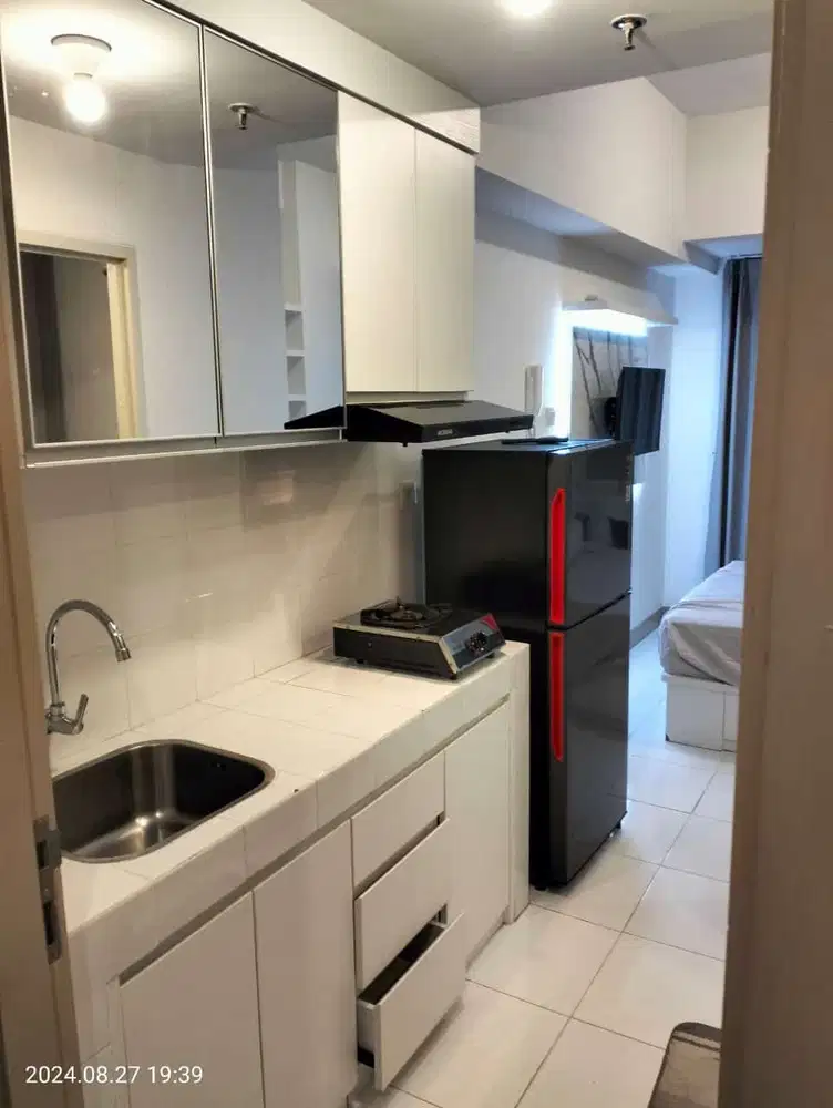 Disewakan Apartment Tokyo Riverside Studio Full Furnish (-WH) 22 jt/th