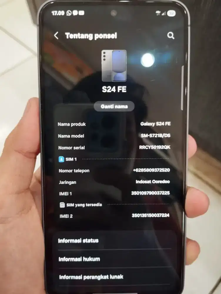 SAMSUNG S24 FE BLACK