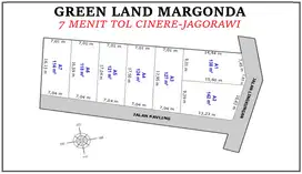 Tanah Margonda, 8 Menit Universitas Indonesia. Cocok Bangun Kost