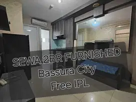 Siap Huni 2BR Furnished Bassura City - Tower Dahlia - Free IPL