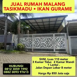 JUAL RUMAH MURAH BAWAH HARGA PASAR TASIKMADU