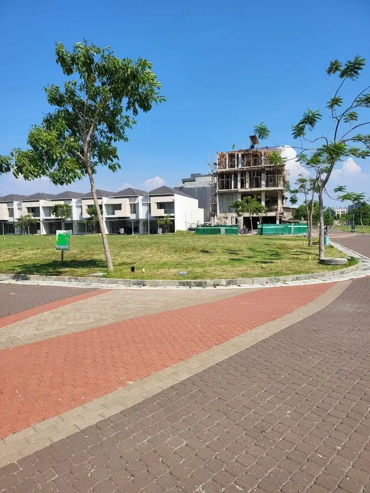 DIJUAL CEPAT KAVLING GOLF ISLAND PIK 10x20 HOEK TIDAK WAJIB BANGUN