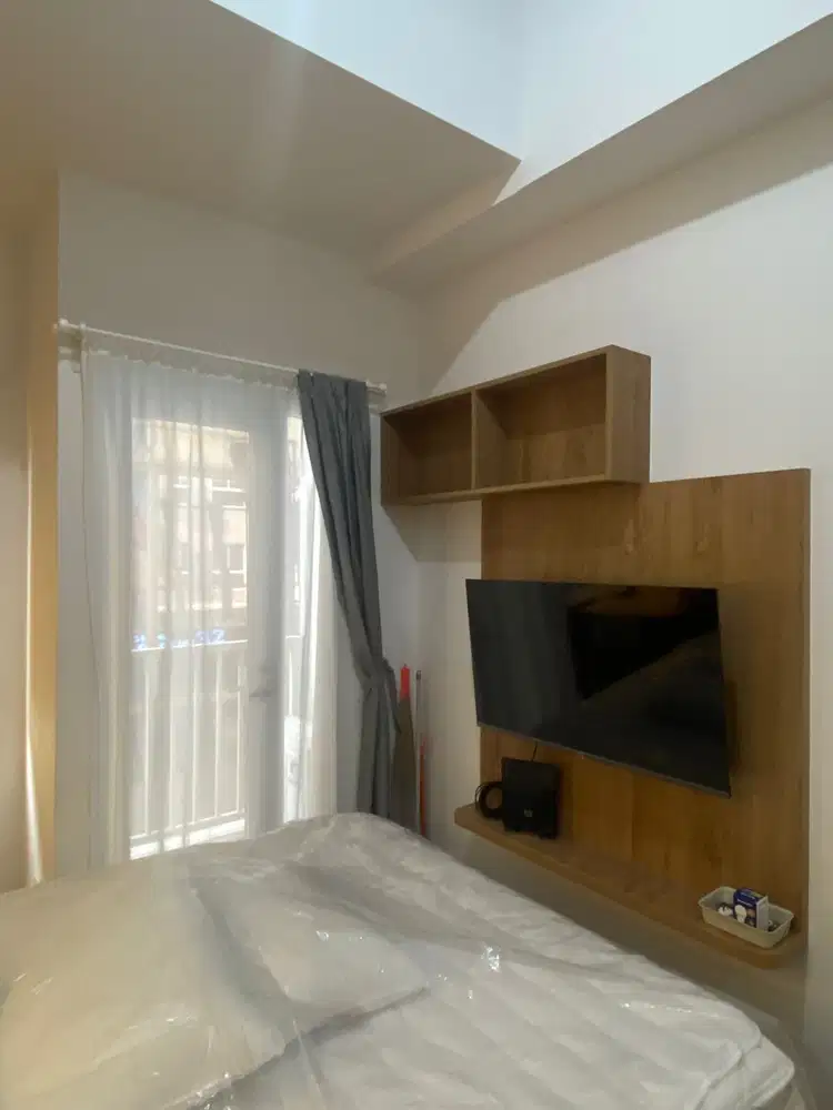 Disewakan Apartemen Tokyo Riverside Studio Full Furnish + WH 24 jt/thn