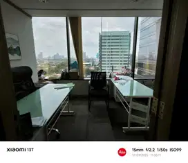 SEWA KANTOR FURNISHED DI PALMA ONE BUILDING LUAS 42 SQM