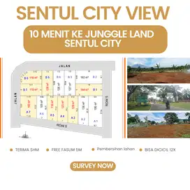 Jual Tanah Area Bukit Sentul City Bogor; Dekat Teras Sentul Terima SHM