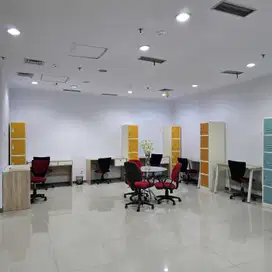 For Rent Office Space APL Tower Fully Furnish Harga Nego