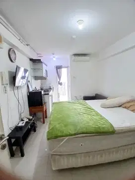 Type studio fullfurnish siap huni bassura city apartemen