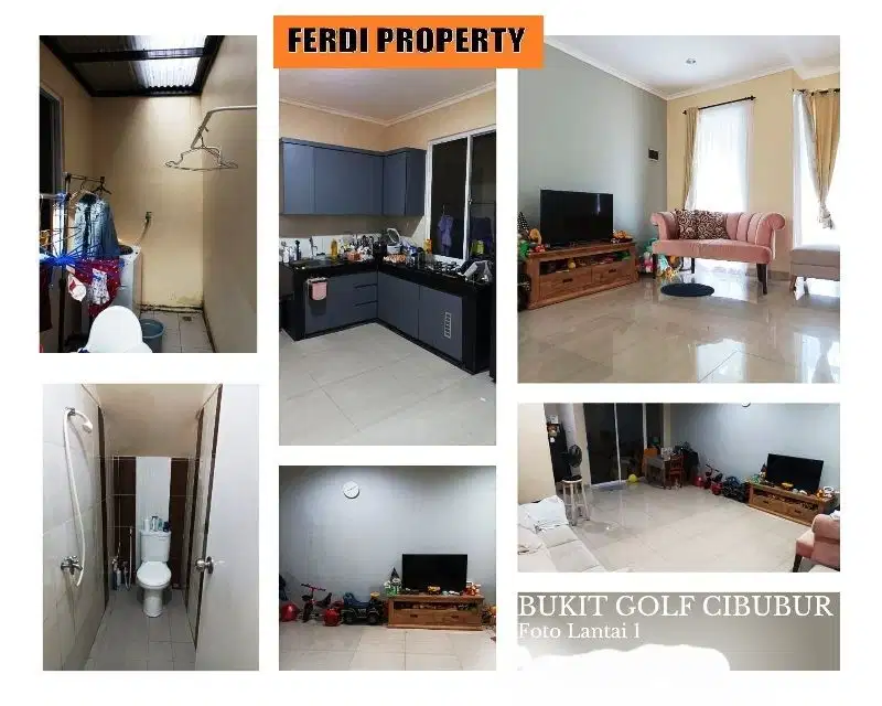 Rumah Murah Jual BU Bukit Golf Cibubur