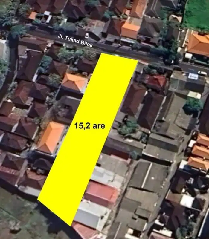 DIJUAL TANAH STRATEGIS 15,2 ARE DI SANUR