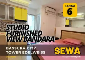 Sewa Studio Murah Bisa Bulanan Lantai 6 Apartemen Bassura City