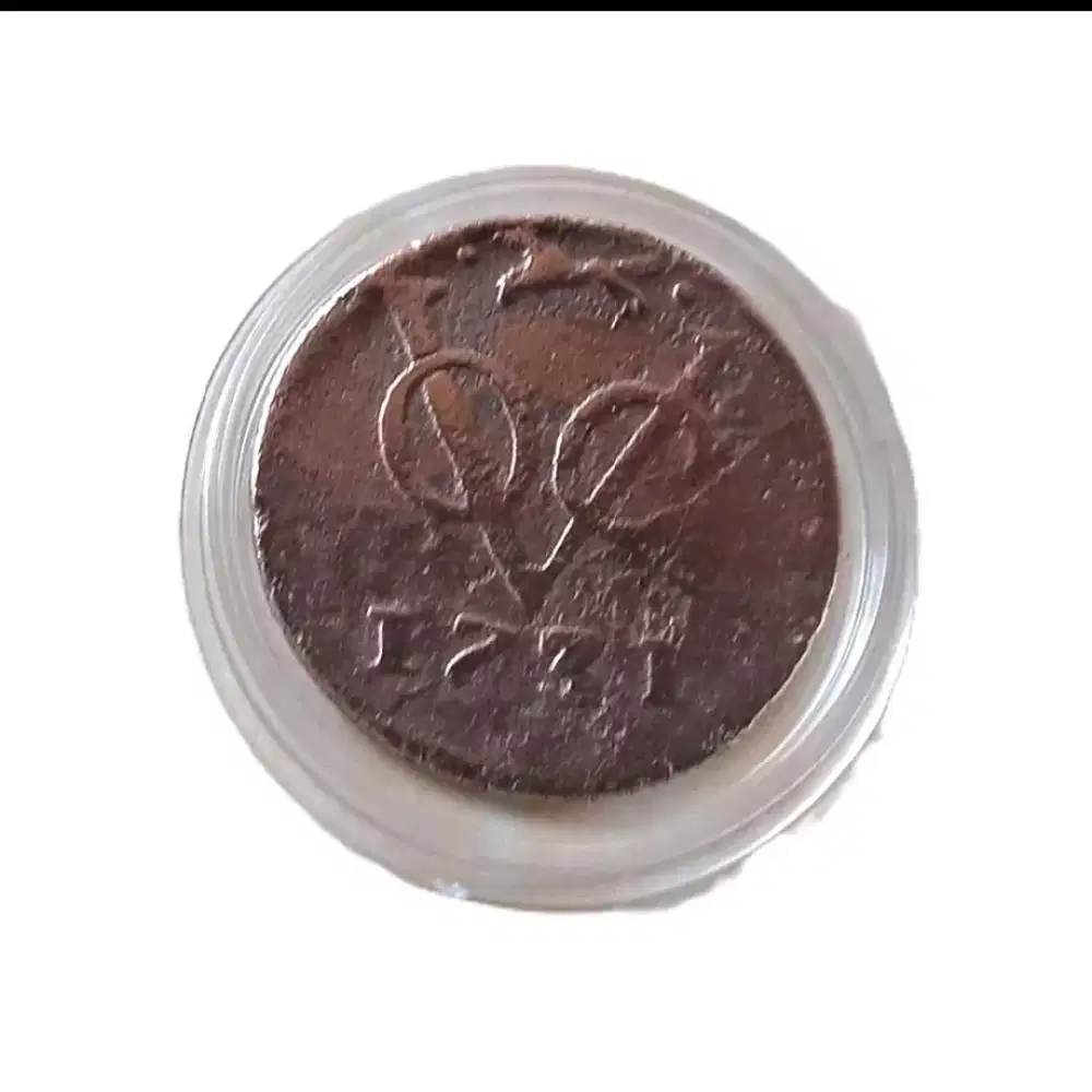 Koin Langka 1731 VOC FOX GELDERLAND 1DYUIT BELANDA