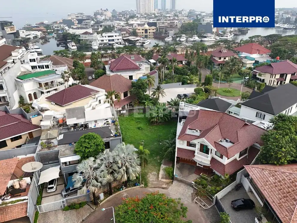 Kavling 586m2 Dijual Pantai Mutiara Siap Bangun Bentuk Ngantong Hoki