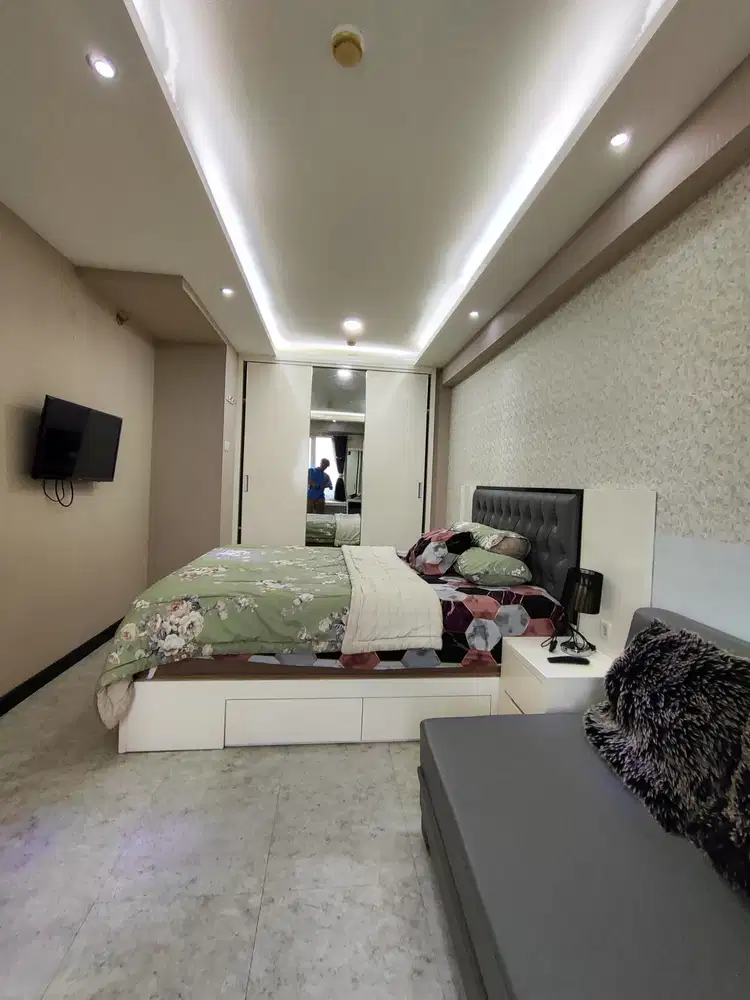 Unit sewa apartemen bassura tipe dua kamar renov satu kamar