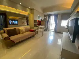 2BR plus full furnish lantai rendah view kolam tower Lavender