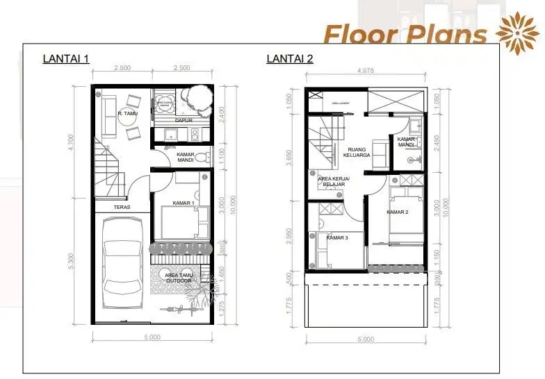 Rumah Asri 2 lantai 625 jutaan dijatiasih bekasi