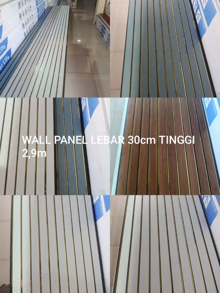 WALL PANEL DINDING MENERIMA ANTAR BAHAN & TERPASANG