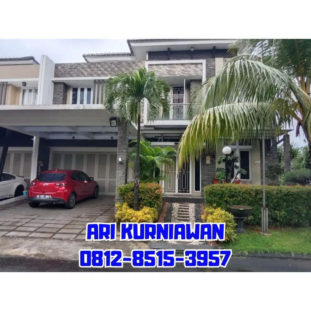 San Lorenzo Illago gading serpong LUAS BANGUNAN 400, FULL FURNISH