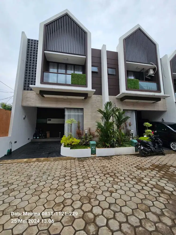 Rumah Baru Nempel Cibubur Jaktim 3 Menit Stasiun LRT 10 Menit ke Tol