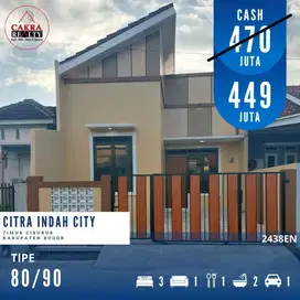 Rumah 3 kamar tidur Cantik di Citra Indah City 2438EN