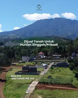 Tanah dijual Luas 145m2 di megamendung puncak bogor