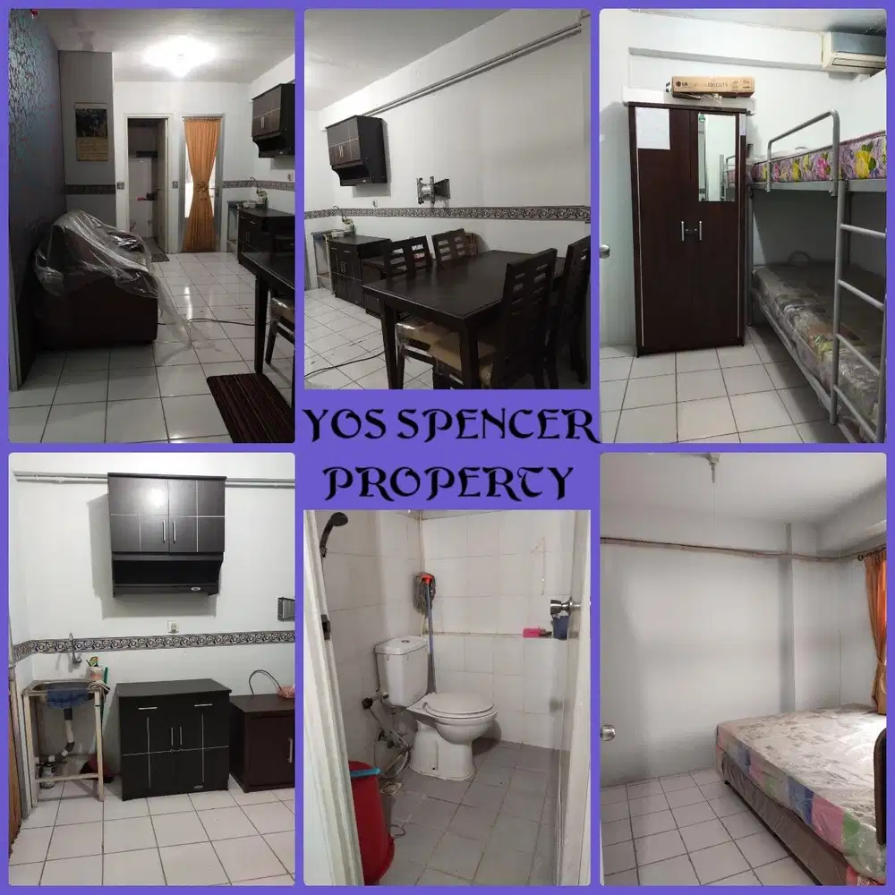 Disewakan Apartemen Gading Nias 2 Kamar Semi Furnished