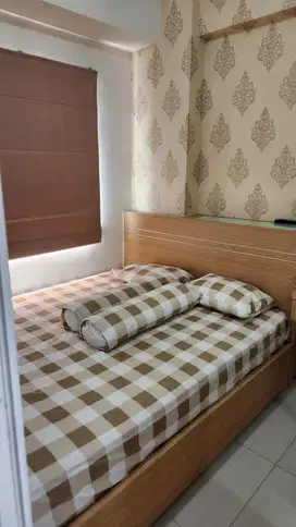 UNIT GREEN PRAMUKA 2BR JUAL BOUGENVILLE KONDISI BAGUS