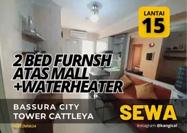 Sewa 2 Bedroom Ada Waterheater Di Atas Mall Bassura City