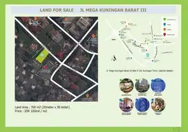 For Sale Rumah Tua Hitung Tanah Mega Kuningan Jakarta Selatan