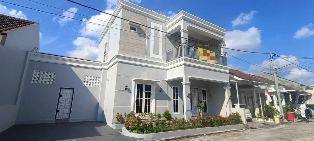 DIJUAL RUMAH BARU EKSKLUSIF DEKAT ISTANA GUBERNUR DEMANG PALEMBANG