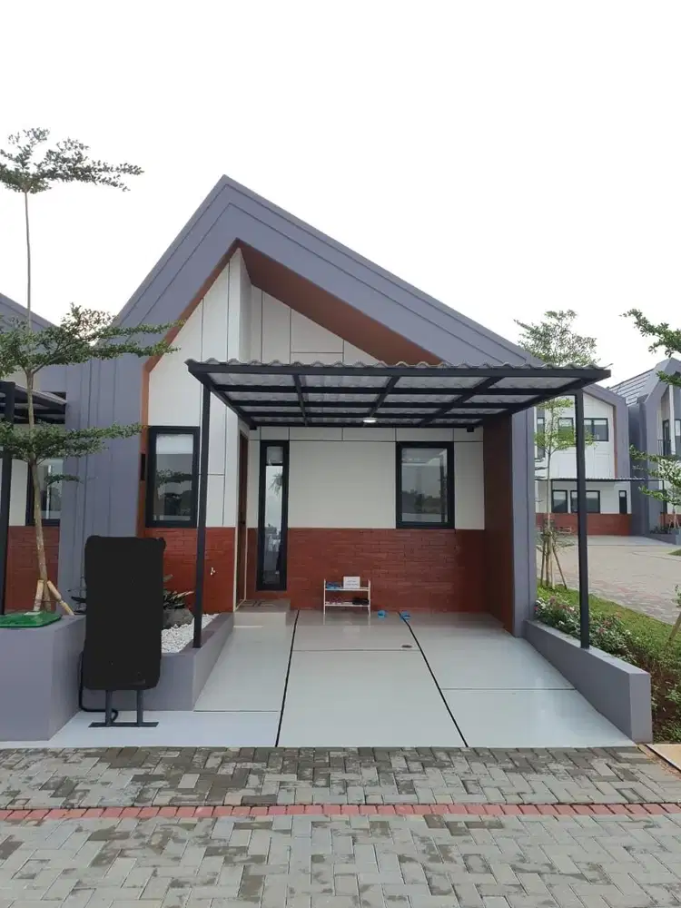 Rumah dijual dekat BSD siap huni lokasi dalam cluster free biaya biaya