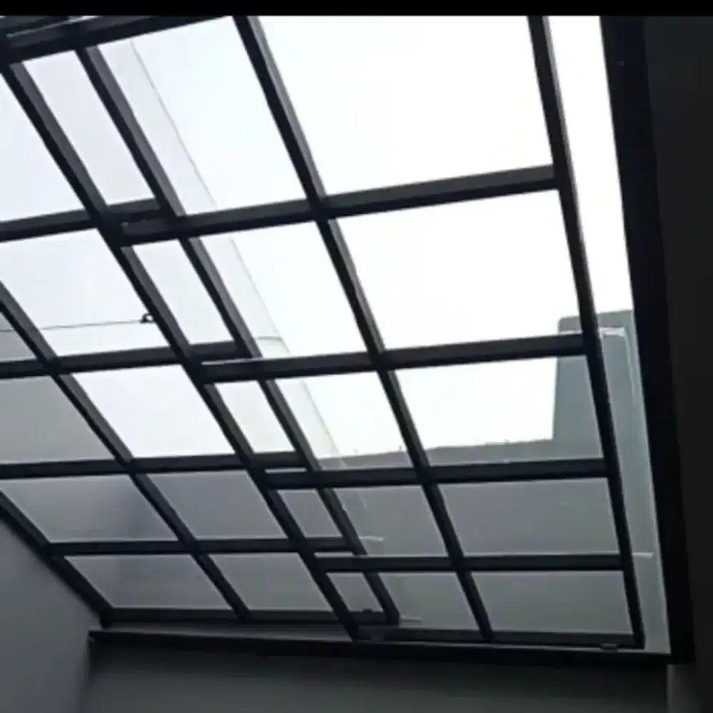 Kanopi sliding geser atap solarflat