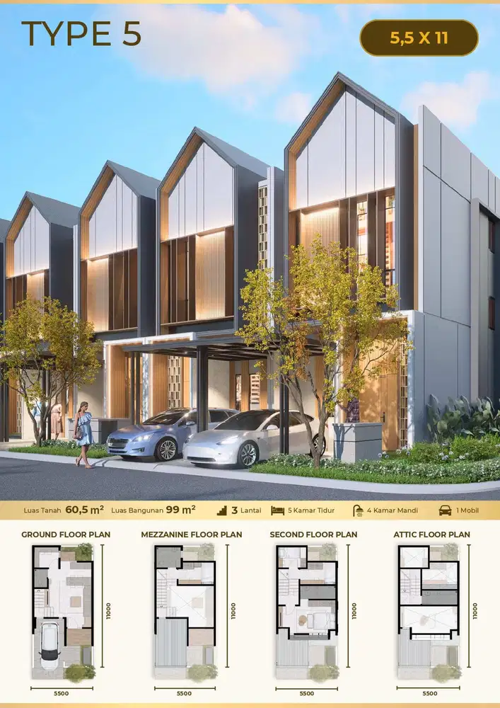 Rumah baru di Puri Kembangan Jakarta Barat Pacific Garden