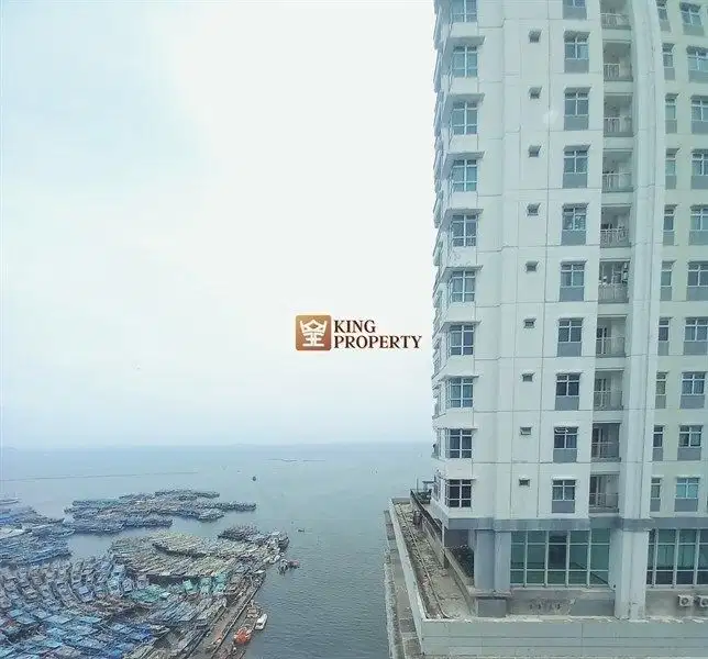 Hunian Praktis 1BR 38m² Furnish Dekat Mall, View Laut Green Bay Pluit