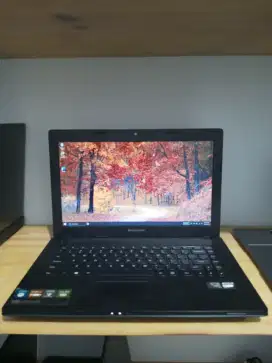 Lenovo G405 AMD E1-2100 Radeon HD8210 DDR 4GB 320GB 14 Baterai 2 Jam