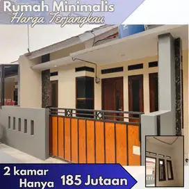 Rumah minimalis cantik 2 kamar legaitas SHM harga paling terjangkau