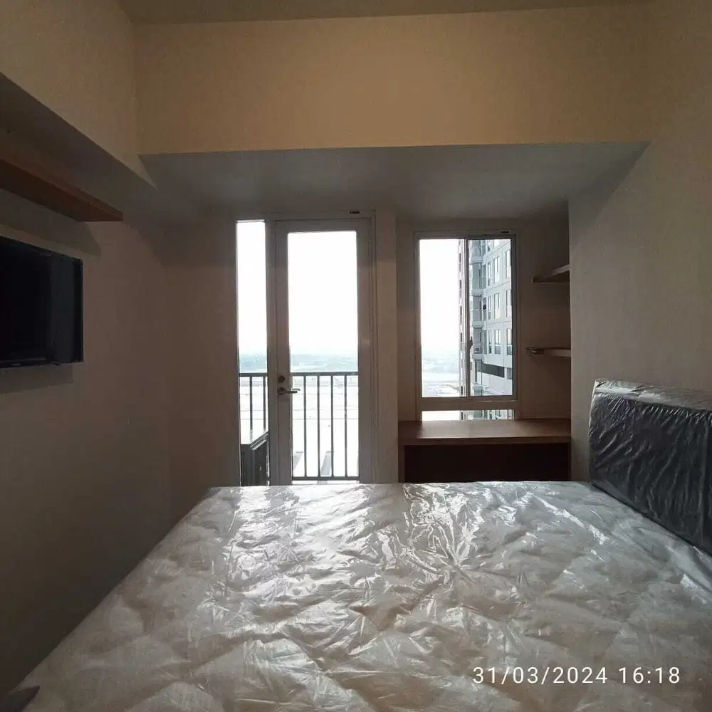 sewa apartemen tokyo riverside PIK 2 tipe studio furnish