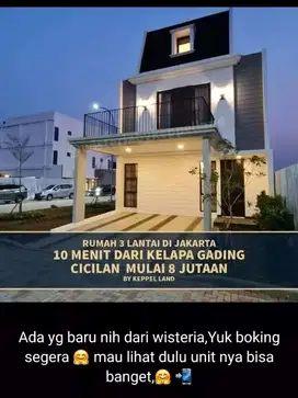 Launching Rumah Modern dekat Kelapa Gading