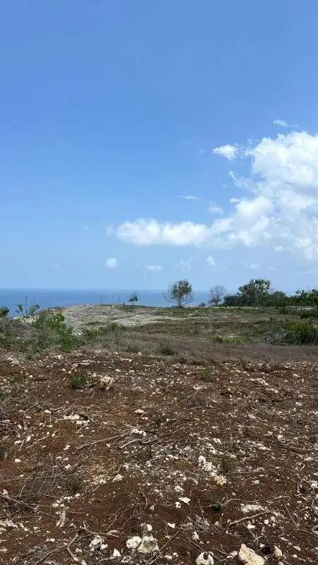 Tanah tebing jimbaran bali
