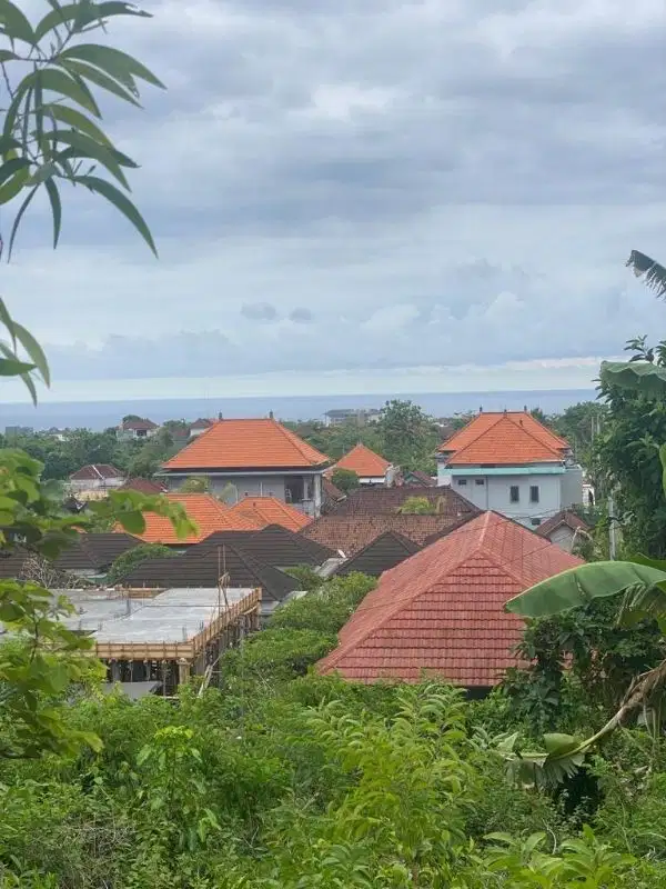 Tanah Unblock Ocean View Ungasan Jimbaran Badung