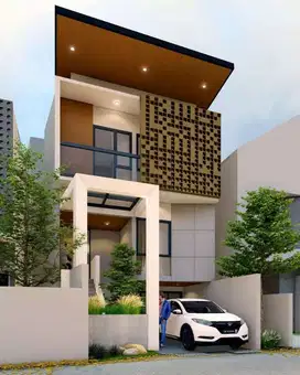 Dijual Rumah Rawamangun Ada Kolam Renang 3 Lantai Harga Prelaunch
