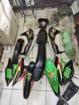 body kx 250 pnp klx bf merek HRV