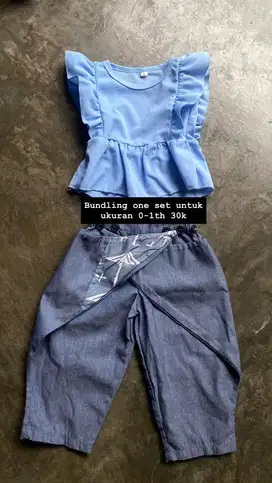 Bundling baju dan celana