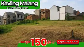 Tanah Kavling Merjosari View Gunung Udara Sejuk Nyaman Untuk Hunian