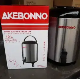 DI JUAL TERMOS STAINLESS AKEBONO 10 L