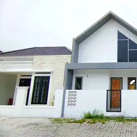 Rumah baru cantik minimalis dalam cluster dekat UMS
