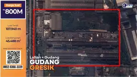 Jual cepat Gudang/Pabrik di Kawasan Industri Gresik