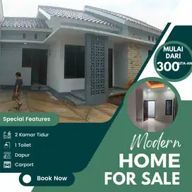 Rumah siap huni dengan desain interior semi mewah dilokasi strategis